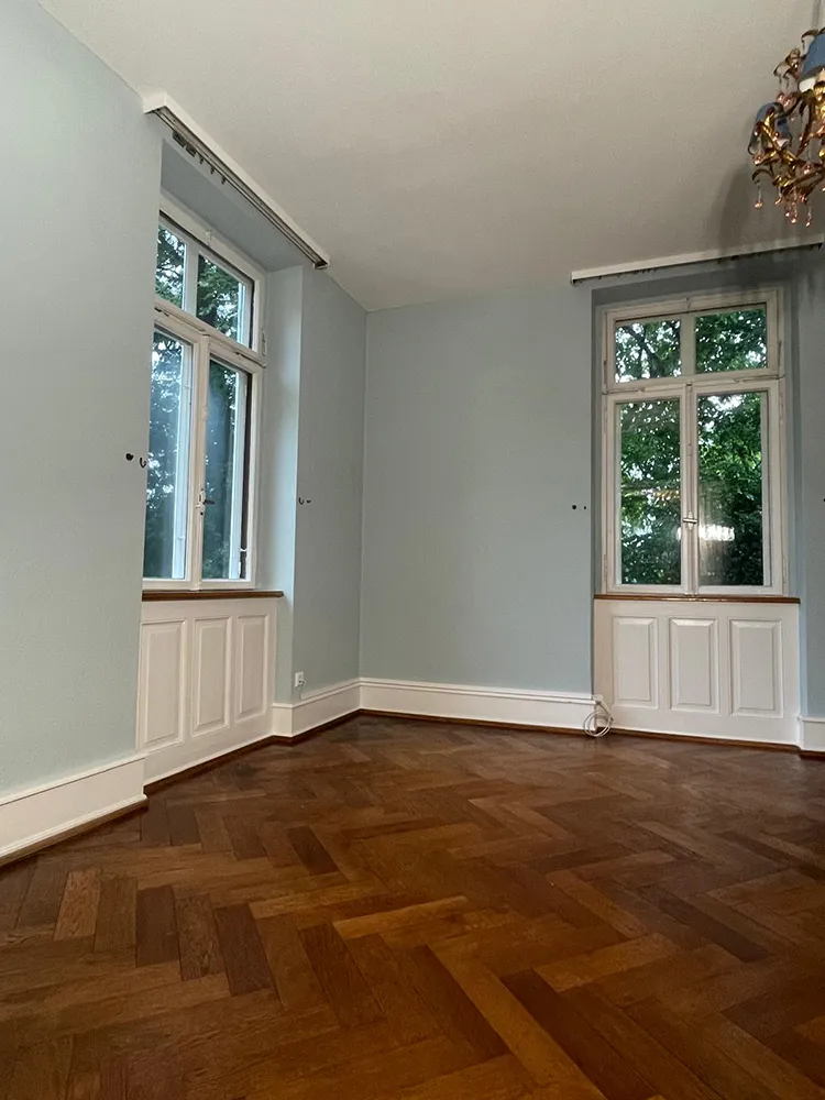Malerarbeiten in Altbauwohnung